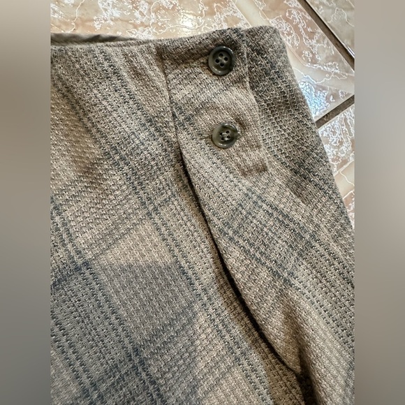 Liz Claiborne Gray Tan Mini A-Line Skirt - Picture 2 of 9